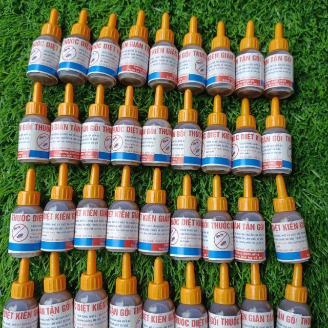 (Sỉ) Combo 10 Lọ Sản Phẩm Thuốc Diệt Kiến Gián Sinh Học Bảo Châu Kiến Thân thiện với môi trường
