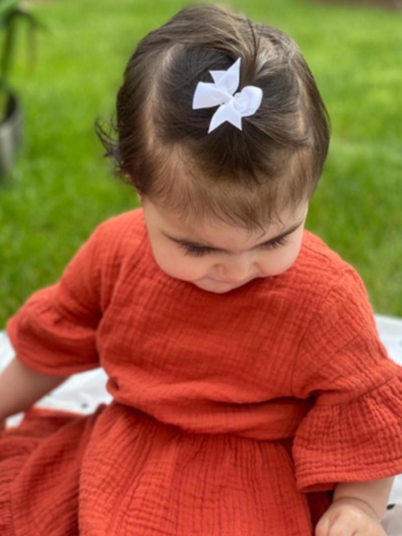 Product Introduction of Cute Bow Decor Hair Clip Set, Colorful Hair Accessories for Girls, Fashion Hair Accessories for Party, Daily Clothing Decor 4