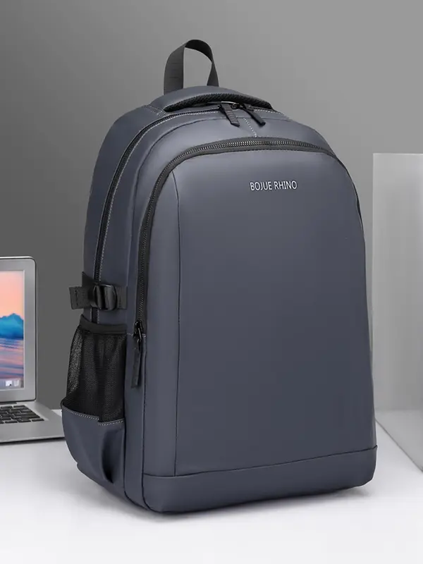 Letters Pattern Backpack, Large Capacity Commuter Backpack, Business Computer Bag, Outdoor Casual Backpack for Men 3