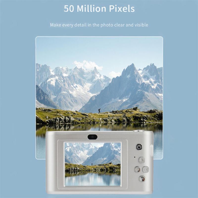 New CCD camera digicam for students to take selfies Home student digital camera With 16x Zoom kamera Digicam 48MP 1080P HD 50MP Compact Mini Cameras For Begin kamera analog digital 7