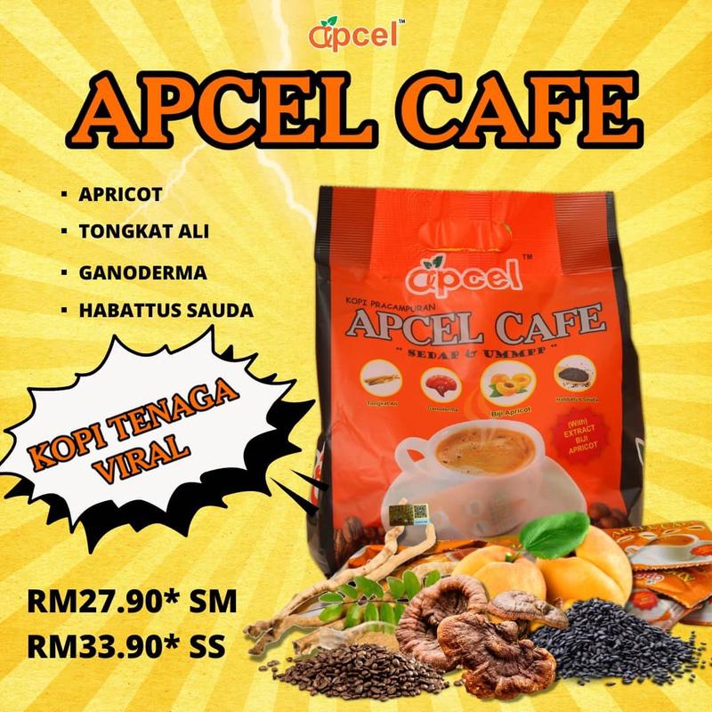 Kopi Pracampuran Apcel CAFE ORIGINAL APCEL HQ - TikTok Shop Malaysia