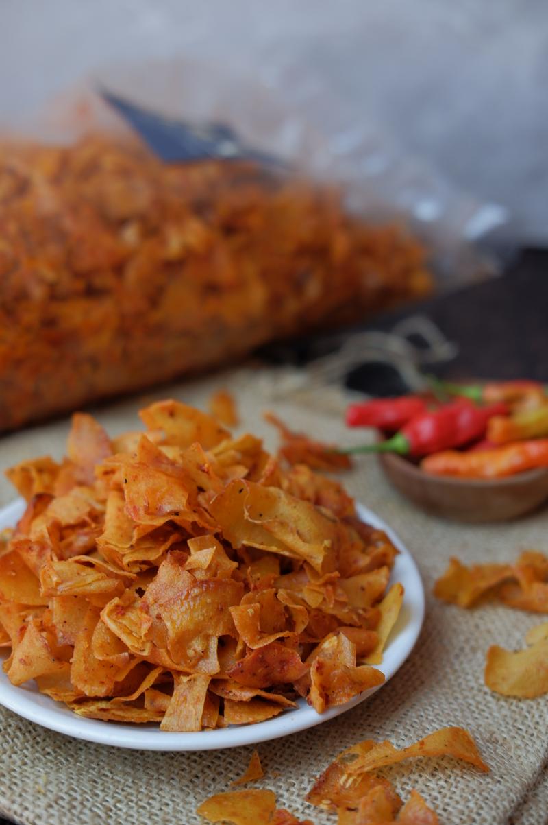 Product Introduction of 500Gram Keripik Kriwil Pedas Daun Jeruk & Keripik Kriwil Original 500 Gram Keripik Kriwil Sari Asih Cemilan Food Snacks Asin Kerupuk Kerupuk 11