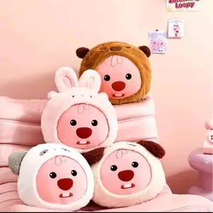 Boneka Bantal Kepala Karakter Loopy Bahan Halus Lembut Rabbit poor Ukuran -+40cm Berstandar SNI Mainan Hadiah kado anak ulang tahun Dolls Toys