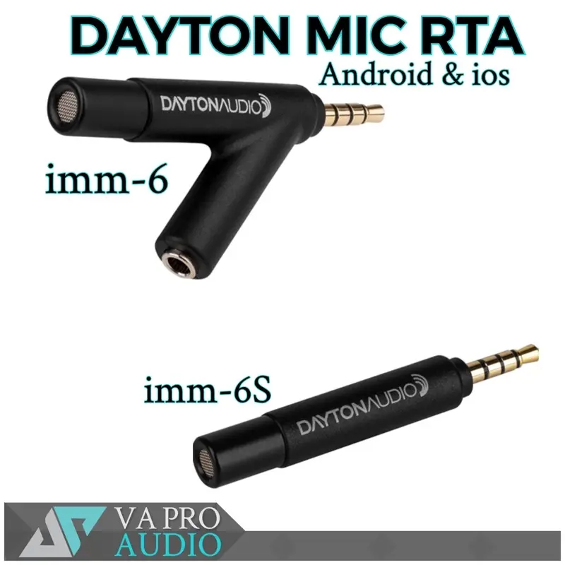 dayton audio imm6 microphone rta analyzer hp android apple ios - Shop ...