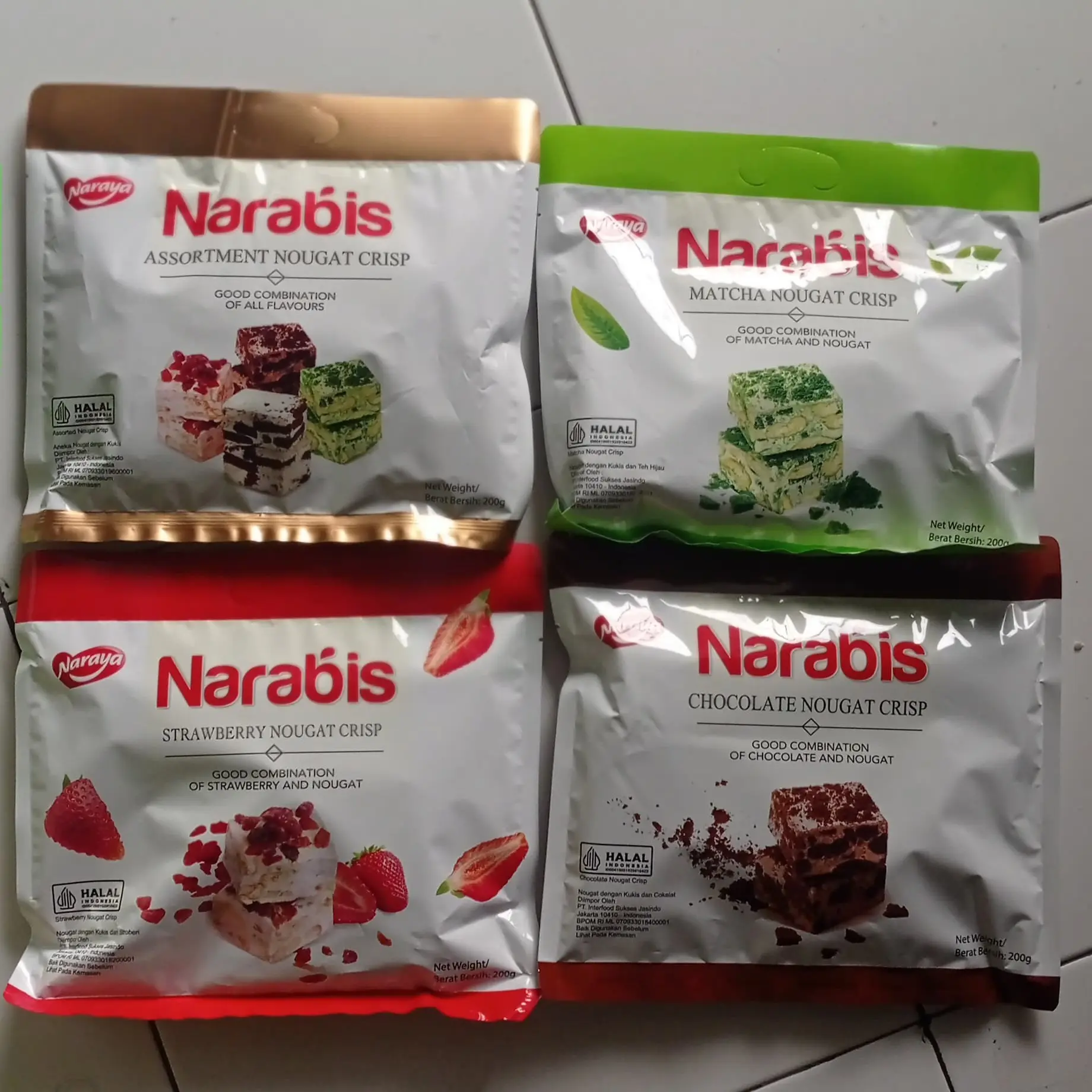 Narabis Good Combination Nougat Dengan Kukis Snack ( EXP 1 Maret 2026) Cookies