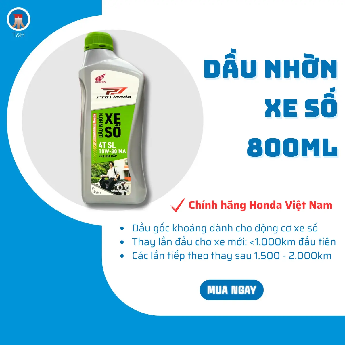 DẦU NHỜN XE SỐ 800ML - DÙNG CHO TẤT CẢ CÁC DÒNG XE SỐ
