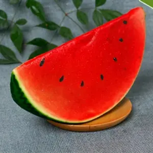 replika buah semangka potong hiasan pajangan