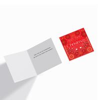 Gambar Capricorn Design Kartu Ucapan Natal / Christmas Card Motif Red Geomatrics - CLCX 023 - 1 PCS dari Capricorn Design Kota Tangerang Selatan 3 Tokopedia