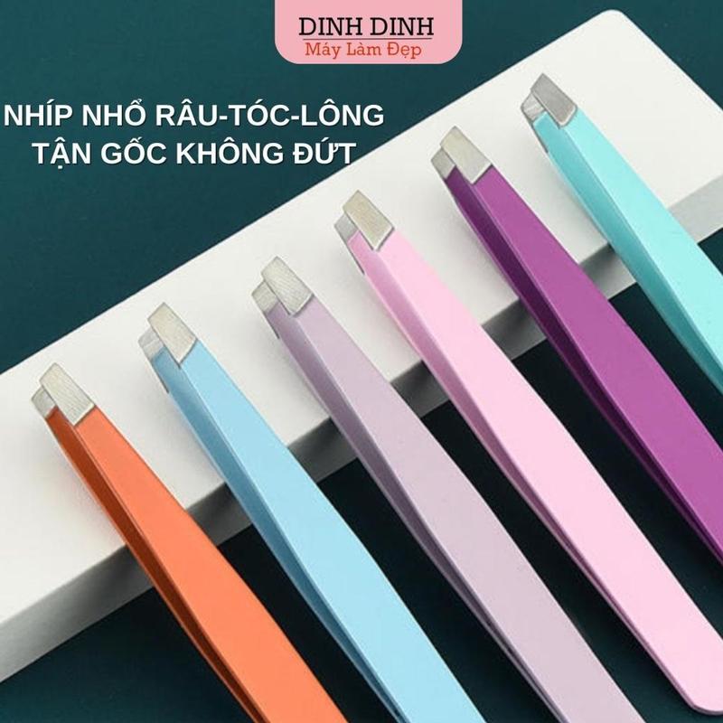  Nhíp nhổ râu và tóc bạċ lên hết chân mà không bị đứt,tuột  Nhíp nhổ lông nách cao cấp 