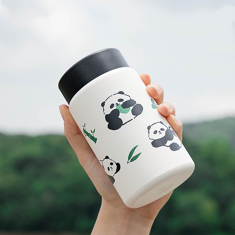 Bình giữ nhiệt chân không mini, Diller, Bình Nước Uống bằng thép không gỉ 316, Thiết kế dễ thương, 280ml, D9280 8