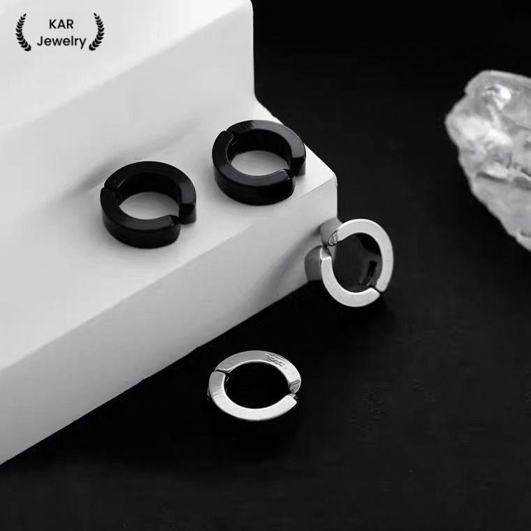 Bông Tai Kẹp Dành Cho Nam Và Nữ Không Xỏ Lỗ Làm Bằng Thép Titan Bông Tai Giả Bộ Bông Tai Ngầu Thích Hợp Làm Quà Tặng khuyên tai hình Women