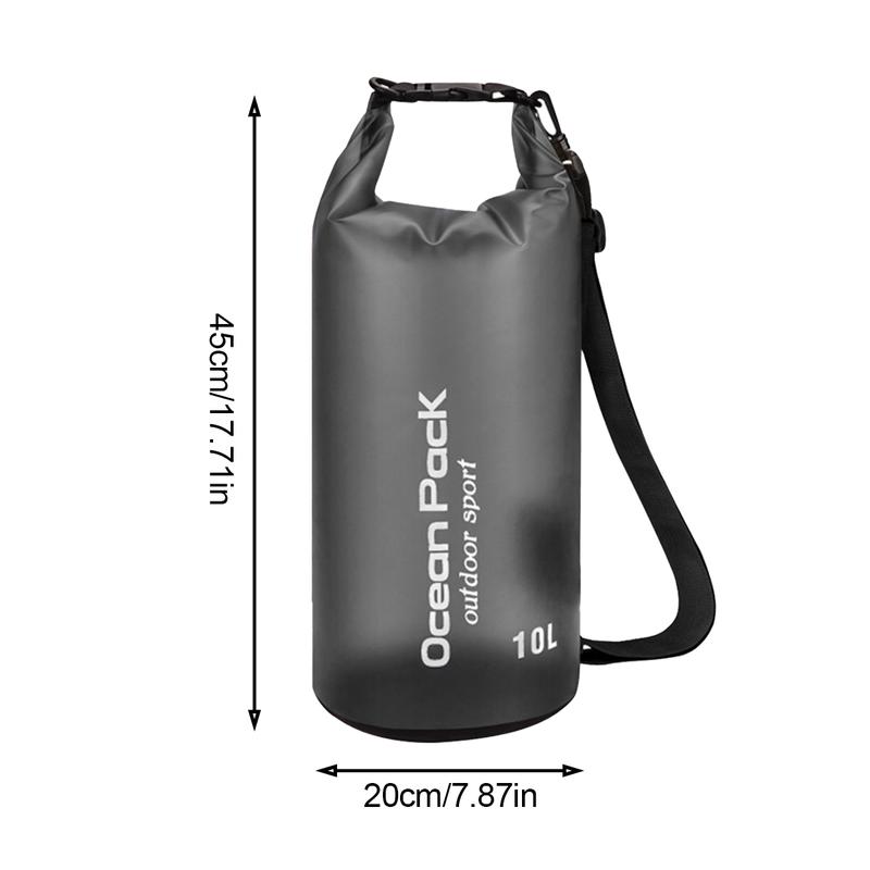 Product Introduction of Ultralight Outdoor Waterproof Bag Pvc Dry Bag Portable Drifting Diving Bag Suitable For Swimming Bag River Hiking 4