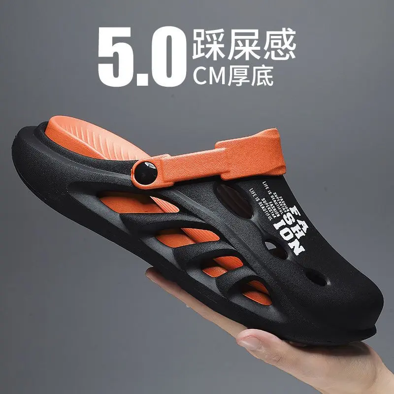 Dép Đi Biển, Chống Mài Mòn, Chống Trượt, Cho Nam, Giày Cao Gót Đi Chơi Nhẹ, Chống Thông Gió Việt Nam, Thích Hợp Để Lái Xe Và Thể Thao, Có Thể Đeo Ngoài Trời Vào Mùa Hè 3