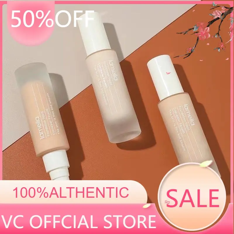 lameila/SUNISA  Face Matte Liquid Foundation Base Makeup Moisturize Oil Control Waterproof Lasting 3333 Concealer Hydrating