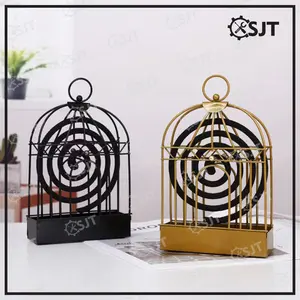 SJT - Tempat Obat Nyamuk Bakar Gantung Sangkar estetik Mosquito Killer Coil / Wadah Obat Nyamuk SJT - Tempat Obat Nyamuk Bakar Gantung Sangkar estetik Mosquito Killer Coil / Wadah Obat Nyamuk