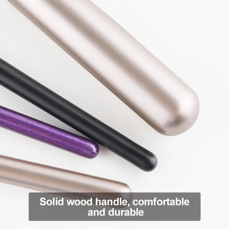 Product Introduction of Fan Brushes Facial Brushes Soft Makeup Brush Cosmetic Applicator Tools Wooden Handle and Soft Fiber for Glycolic Peel Mask 24