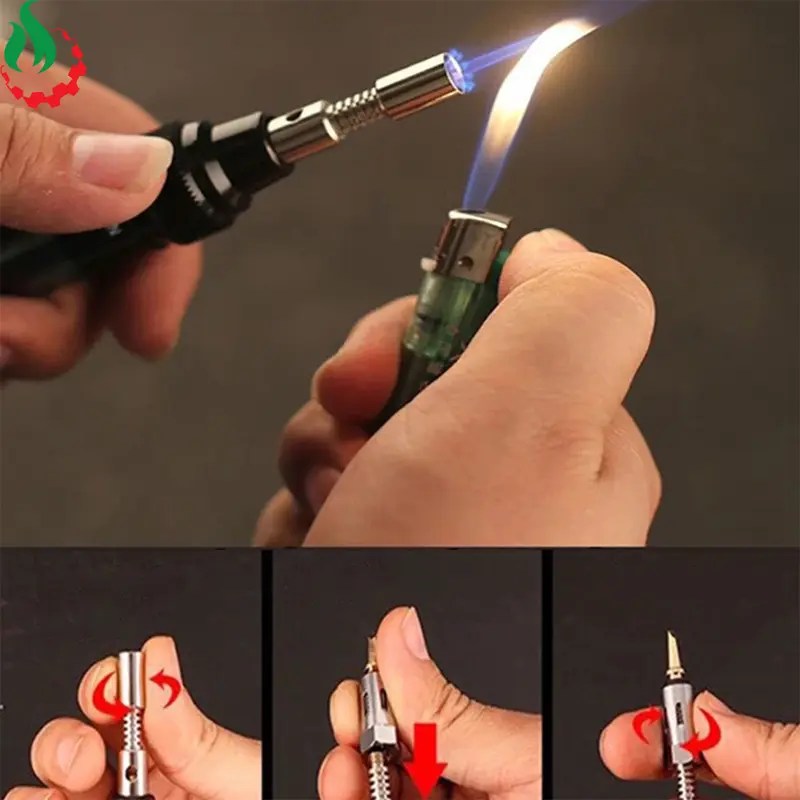 Bút hàn khò Gas mini tiện dụng 3 trong 1 (Chưa có gas) 5