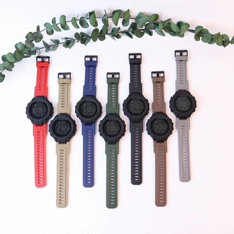 (Studio One) Jam Tangan SKYMAX Original Sport Digital Strap Rubber Water Resist SKY 2026 2