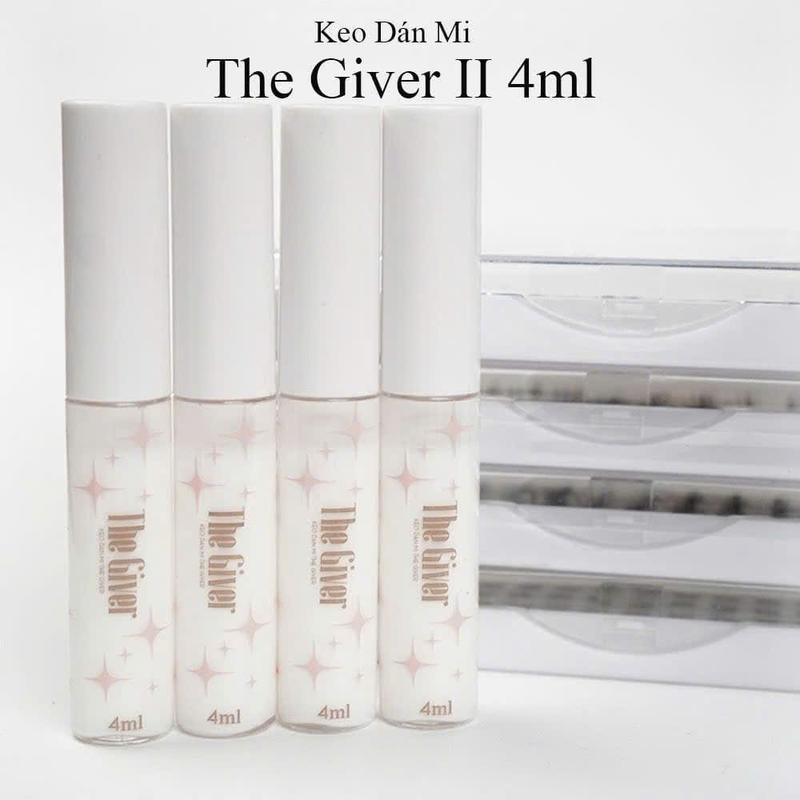 Keo Dán Mi The Giver 4ml 3 Trong 1 Gắn Mi Chùm Mi Sợi Mi Gân Trong Mi Gân Đen
