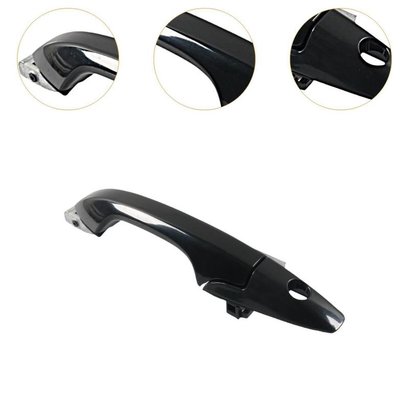 Exterior Door Handle Black Components 72180-swa-a11 for Honda Cr-v L4 2.4L 2007-2011 Length 28cm Easily Install Lightweight 8