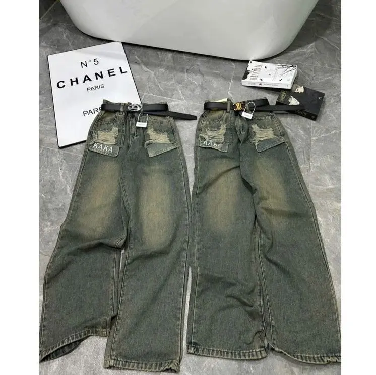 quần jean ông suông. quần ống suông nữ có túi