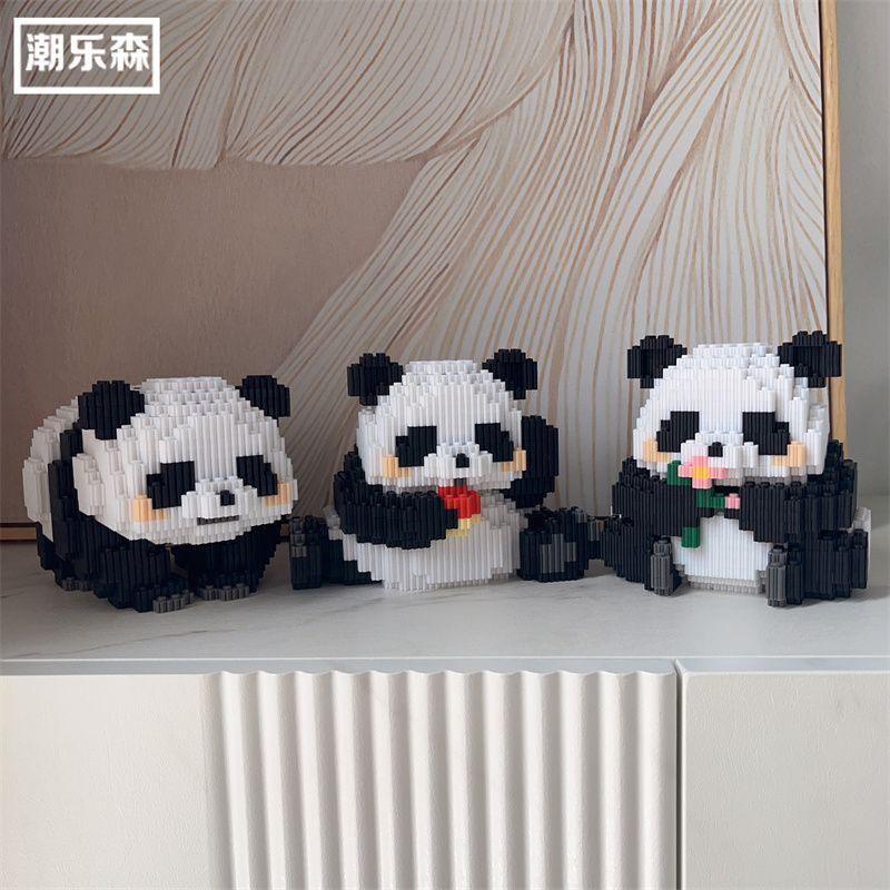 Product Introduction of Khối Xây Dựng, Tương Thích Với Lego, Đồ Chơi Lắp Ráp Kết Hợp Gia Đình Gấu Trúc, Thích Hợp Cho Sinh Viên Đại Học, Quà Tặng Ưu Đãi Mùa Đông Giới Hạn, Năm 2025 4