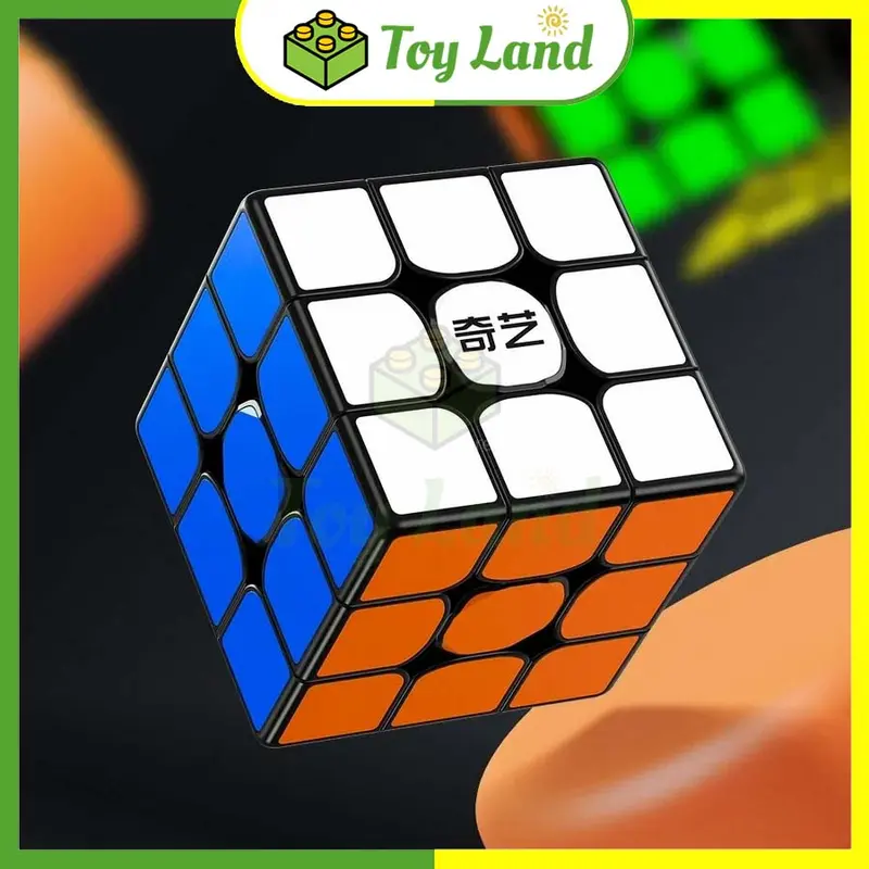 [V3] Rubik 3x3 QiYi QiMeng V3 3x3 Tiled Rubic 3 Tầng Stickerless Đồ Chơi Trí Tuệ Trẻ Em Phát Triển Tư Duy - Little Kobo 4