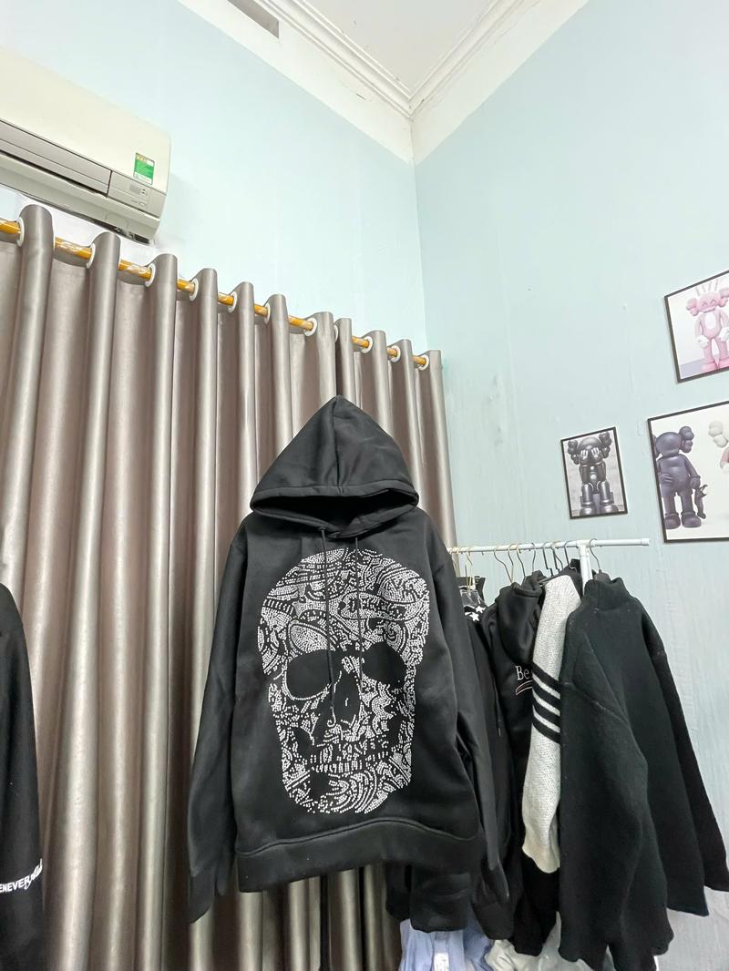 Product Introduction of ÁO HODIE NAM NỮ KIM TUYẾN ĐẦU LÂU DÀNH CHO ANH EM Q888 3