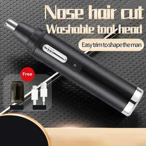 Trimmer Bulu Hidung Elektrik: Nose Hair Shaver 360° USB Rechargeable - YD-103