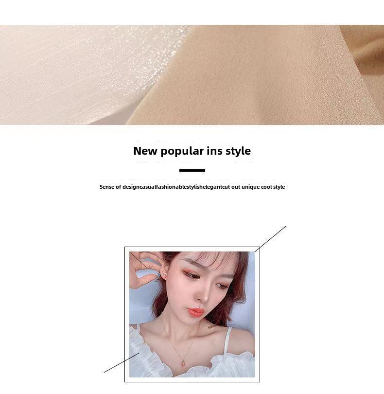 Product Introduction of Vòng Cổ Thép Titan Thời Trang Hợp Xu hướng Mặt Dây Chuyền Hình Cáo Đính Đá Mắt Mèo Trang Sức Cho Nữ 0