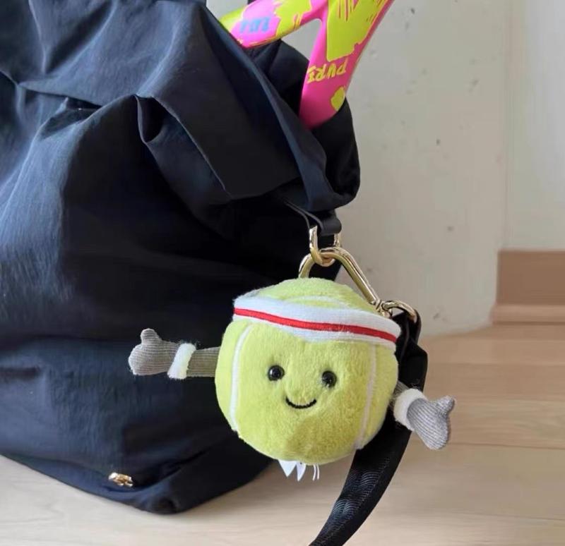 Product Introduction of Búp Bê Tennis, Búp Bê Nhồi Bông Tennis Phổ Biến Dòng Thể Thao, Siêu Dễ Thương, Jellycat, Mùa Hè Mới, Tuyệt Vời Làm Quà Tặng 6