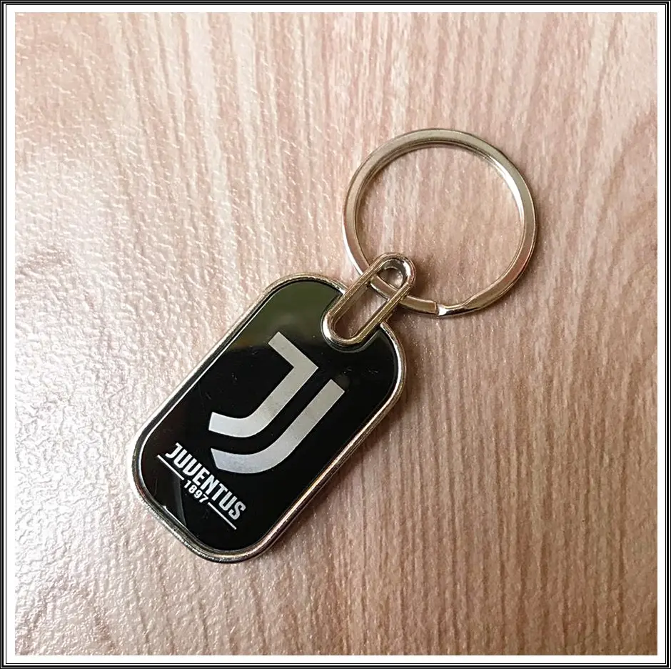 Aksesoris Gantungan Kunci Keychain Klub Sepak Bola JUVENTUS Logam