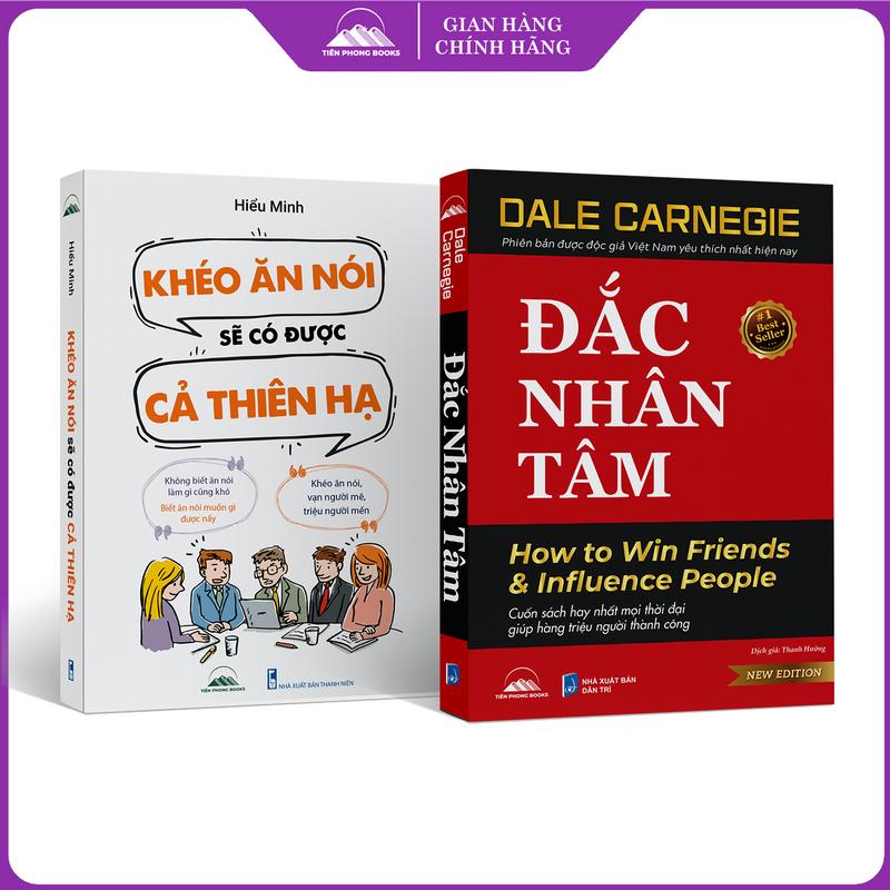 Sách Combo - Đắc Nhân Tâm + Khéo Ăn Nói Sẽ Có Được Cả Thiên Hạ -  Sách Ăn Nói Khéo Léo