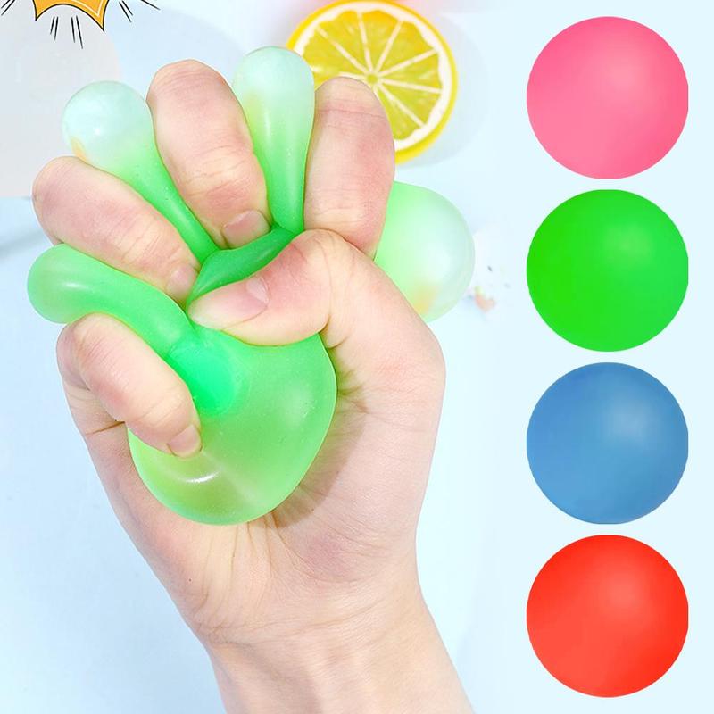 4cm Maltose Squeeze Ball Reusable Elastic Pinch Toy Stress Relief ...