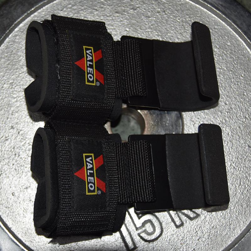 Dây kéo lưng Deadlift có móc bản sắt to Valeo 1
