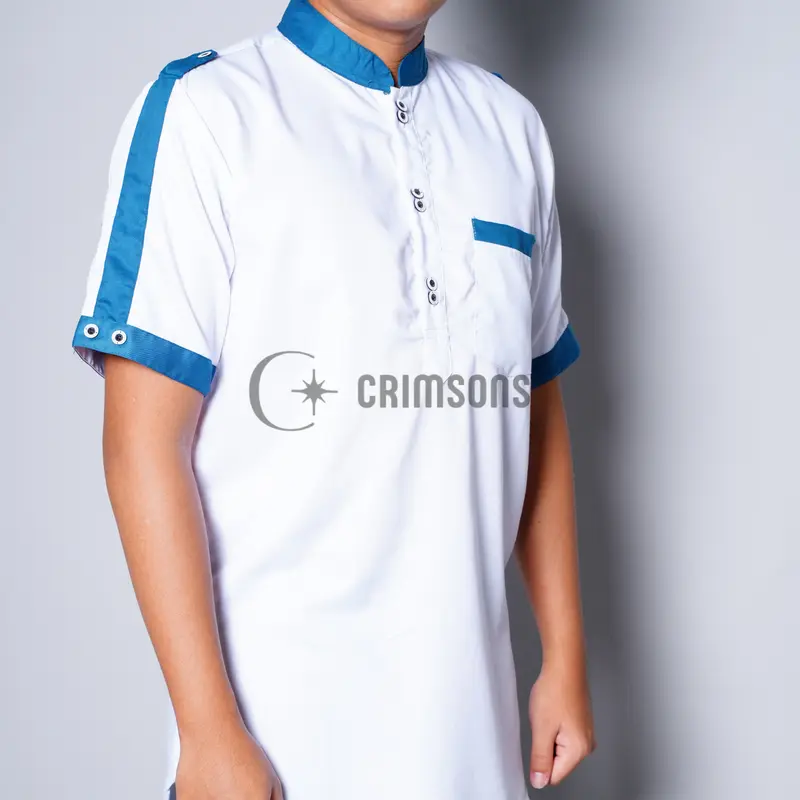 Koko Zaka Lengan Pendek + Pendek Nyaman Katun 7