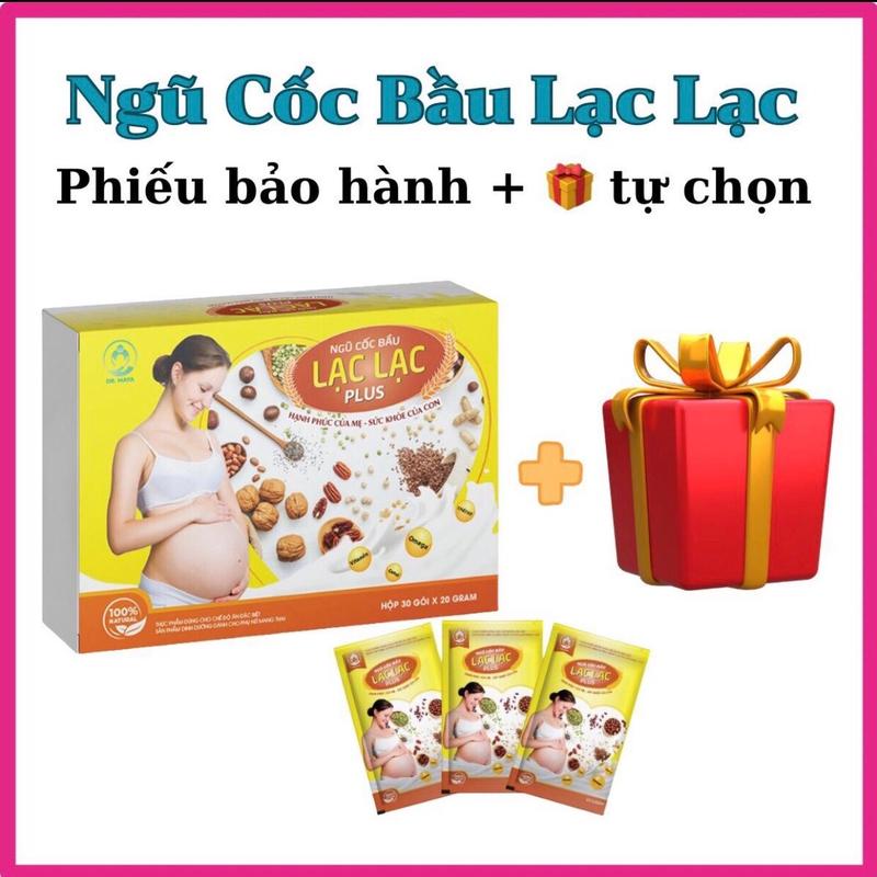 Ngũ Cốc Mẹ Bầu Lạc Lạc Plus 30 Gói, Bổ sung sức khoẻ cho mẹ mang thai