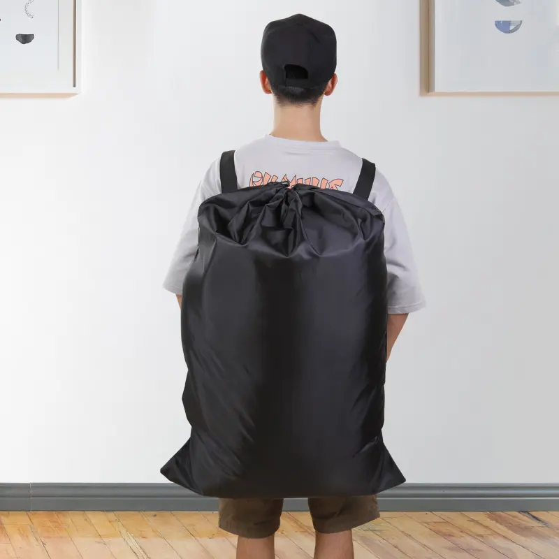 Waterproof Heavy-duty Backpack Laundry Bag Camping Trip Large Clothes Storage Bag