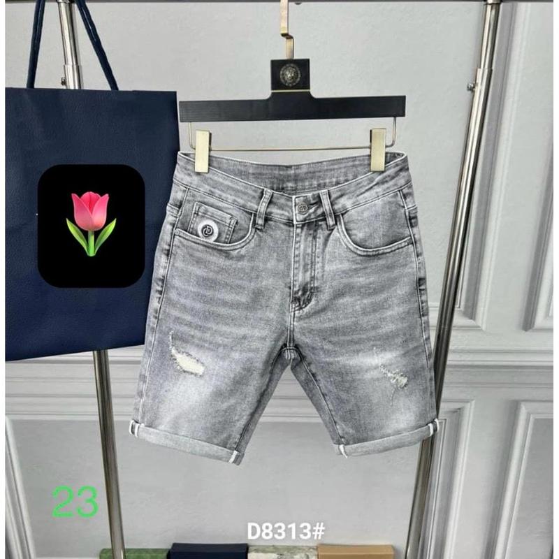 Quần Short Jean Nam Năng Động Chất Liệu Cotton Denim Slim Fit Túi Nhiều Size 28-34 - Thời Trang Nam Menswear Pants Có Túi quanjean nam hot