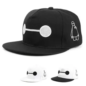Topi Anak Laki Laki Perempuan Import Model Hiphop Snapback Bordir Bighero 6 Baymax
