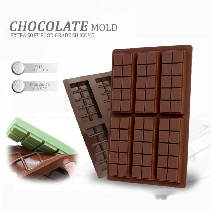 Product Introduction of Food Grade Silicone Chocolate Mold – Rectangular Cube & Bar Shape Mould for Homemade Sweets, Christmas Candy, Baking & DIY Treats 25
