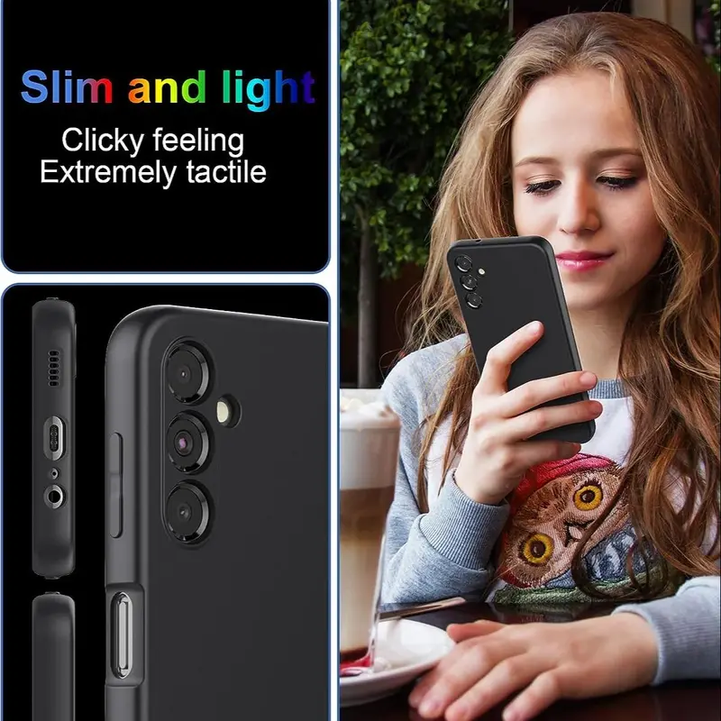 Shockproof Phone Case, 1 Count Full Body Rugged Protection Phone Cover, Durable Phone Protector Compatible with Samsung 5