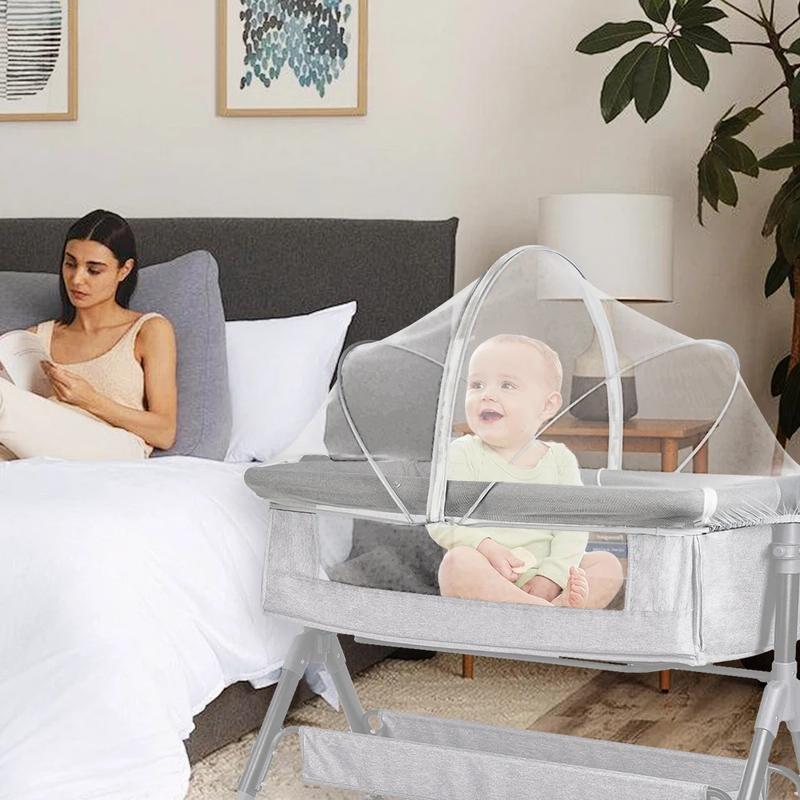 Product Introduction of Baby Mosquito Net Tent Breathable Folding Crib Cover Bassinet Mosquito Net Cover for Baby Crib To Keep Cats/Bugs Out 21