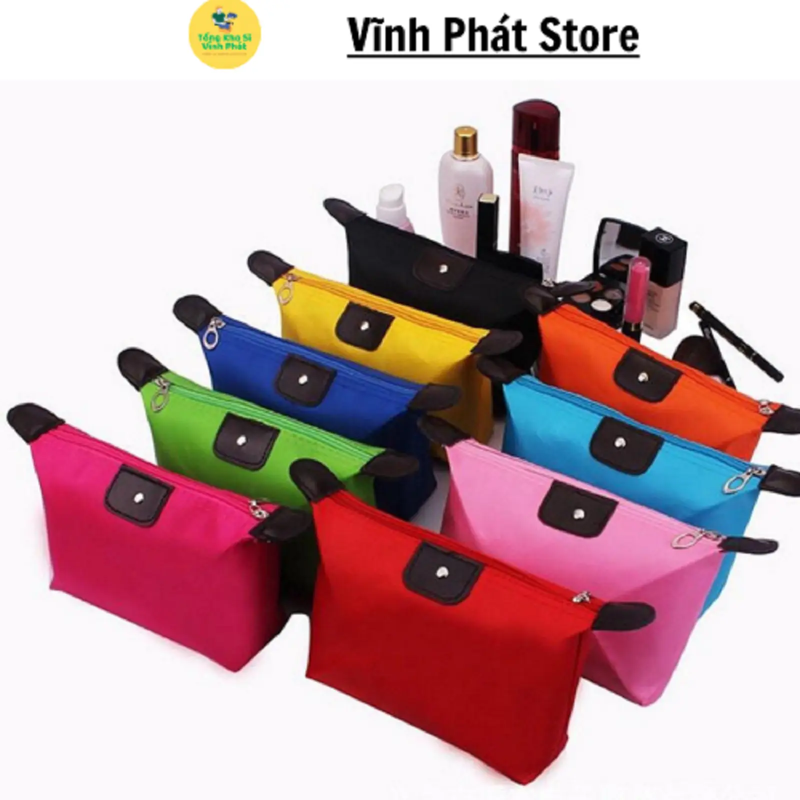 Túi đựng mỹ phẩm du lịch ,đựng đồ trang điểm sang trọng tiện dụng chống thấm nước tiện dụng 88247