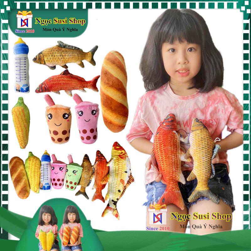 Product Introduction of THÚ NHỒI BÔNG 3D BÁNH MÌ TRÀ SỮA BÌNH SỮA TRÁI BẮP SIZE NHÍ CHO BÉ - GẤU BÔNG 3D SIZE NHÍ Thú Bông Đồ Chơi Toy Phát Nhạc 45