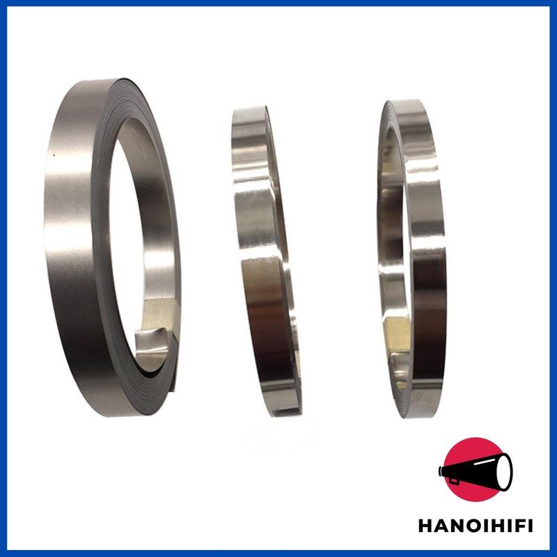 2 Mét Kẽm Hàn Cell Pin Đơn mạ niken loại xịn dày 0.12 X 8mm (1 Mét), Dùng cho pin máy khoan, Xe Điện