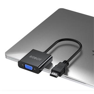 Product Introduction of HUB Chuyển Đổi Cổng HDMI Sang Cổng VGA ROBOT RHV10 - Hỗ Trợ Độ Phân Giải 1080P Full HD Phụ Kiện 1