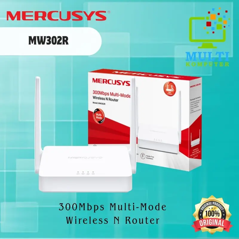 Mercusys MW302R Multi-Mode Wireless N Router 300Mbps Device 0