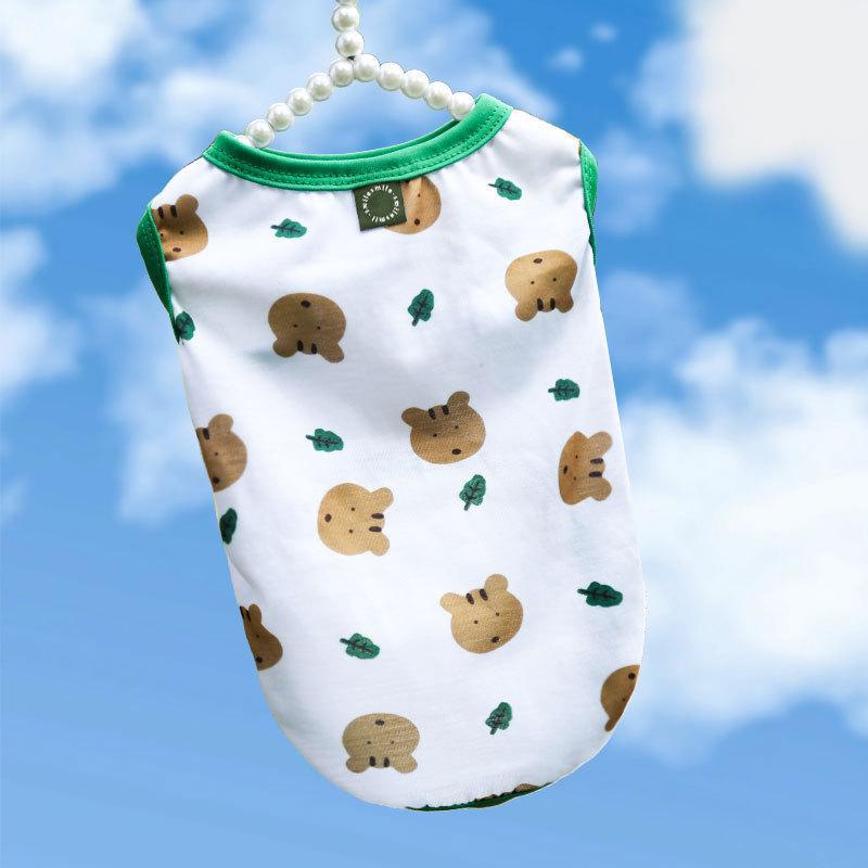 Product Introduction of Áo Vest Cho Chó, Thiết Kế Gấu Bông Teddy, Mèo, Pomeranian, Schnauzer, Chó Nhỏ, Quần Áo Thú Cưng, Thích Hợp Cho Mùa Hè, Hàng Mỏng 24