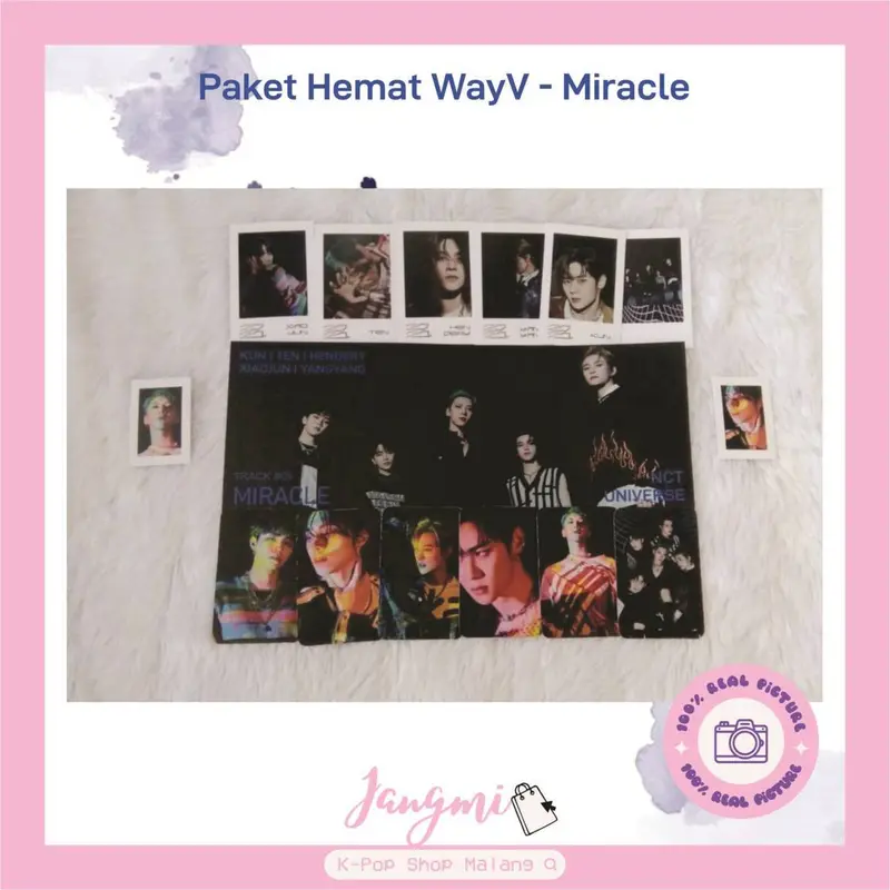 Fankit WayV - Miracle | NCT 2021 Universe | Fankit NCT | Paket NCT | Merchandise NCT | Paket K-pop | NCT Stuff | NCTzen | Photo NCT 1